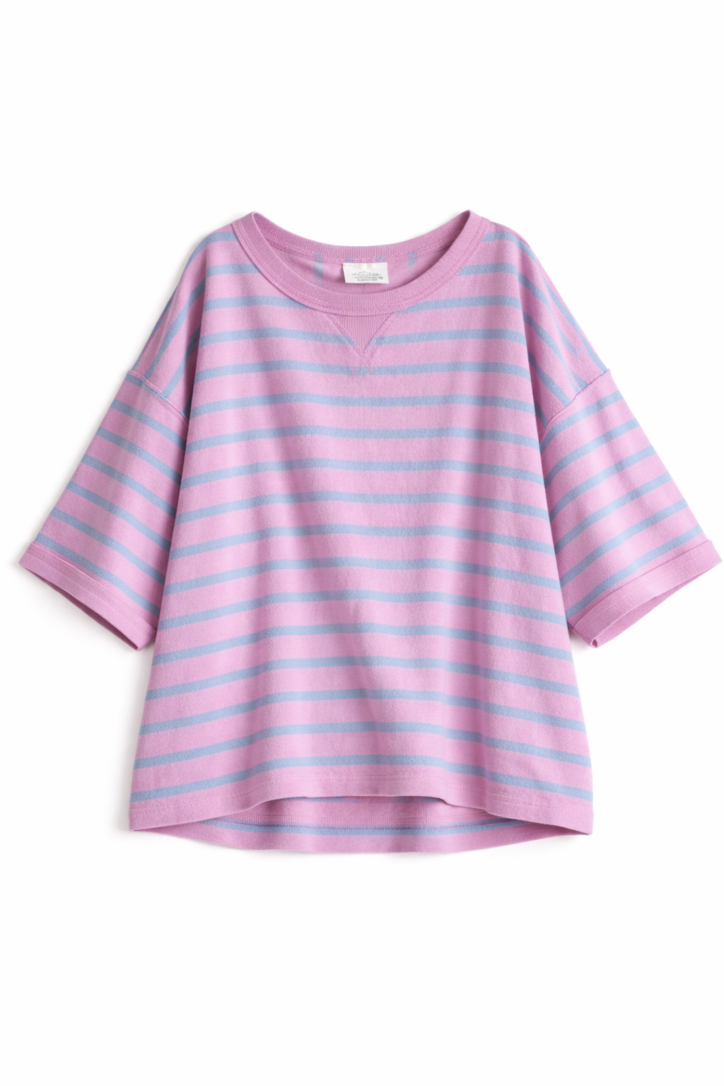 Picnic Striped Boxy Tee