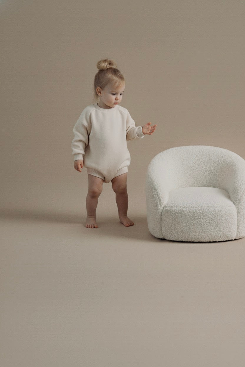 Oat Milk Romper