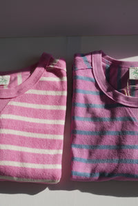 Picnic Striped Boxy Tee