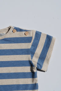 Striped Organic Cotton-Linen Blend Shirt