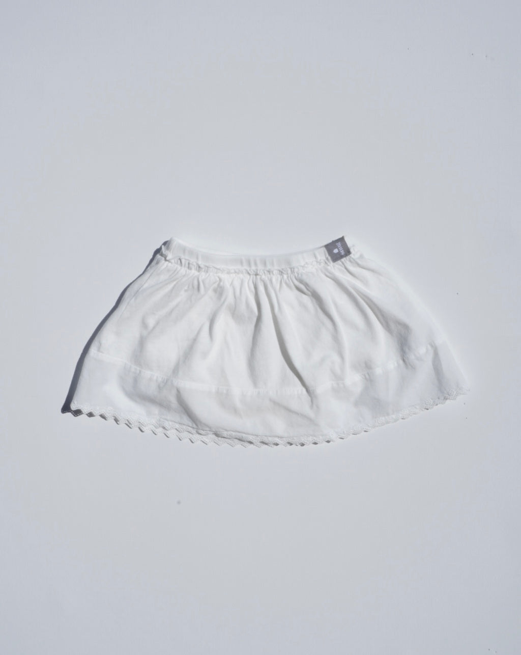 Embroidered Skirt with Diaper Cover