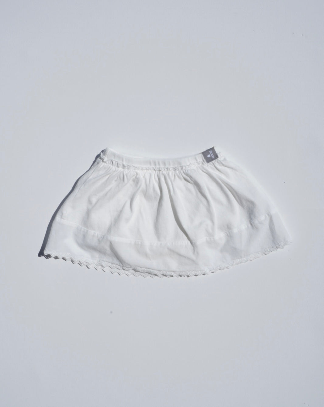 Embroidered Skirt with Diaper Cover