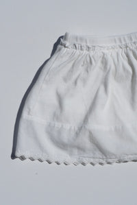 Embroidered Skirt with Diaper Cover