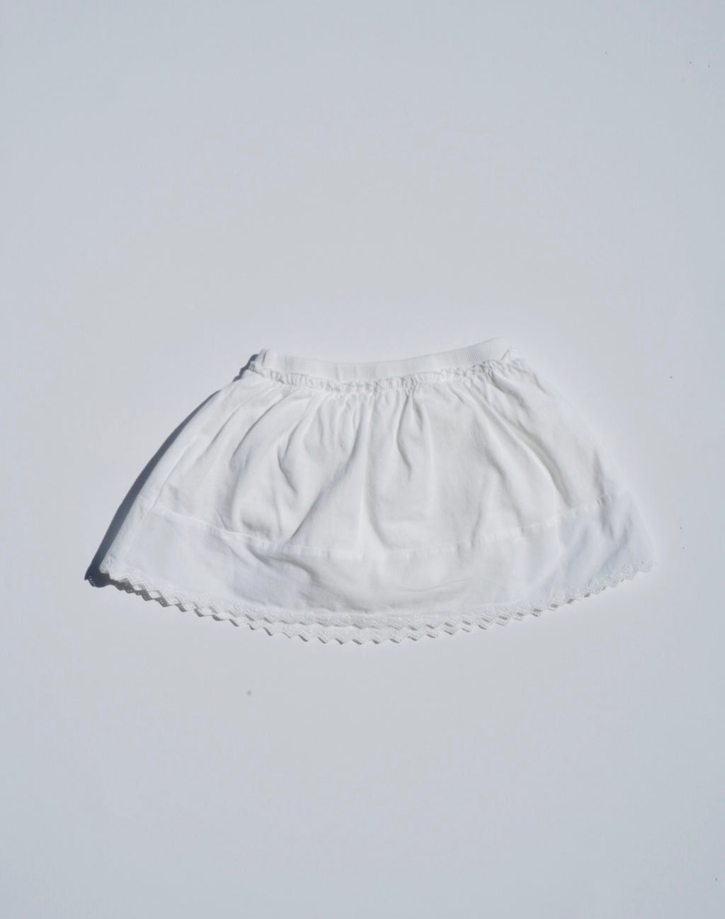 Embroidered Skirt with Diaper Cover
