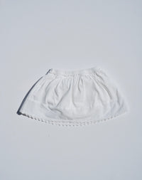 Embroidered Skirt with Diaper Cover