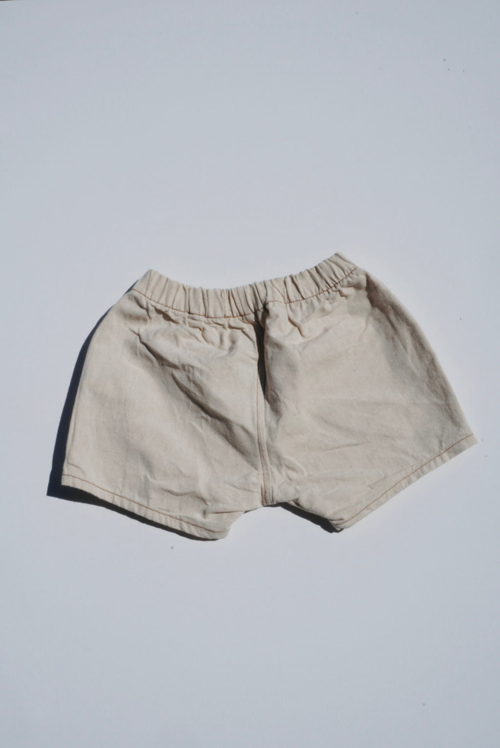 Organic Linen Pull-Up Shorts