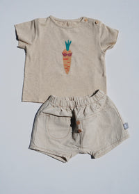 Organic Linen Pull-Up Shorts