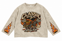 Halloween Motor Long Shirt